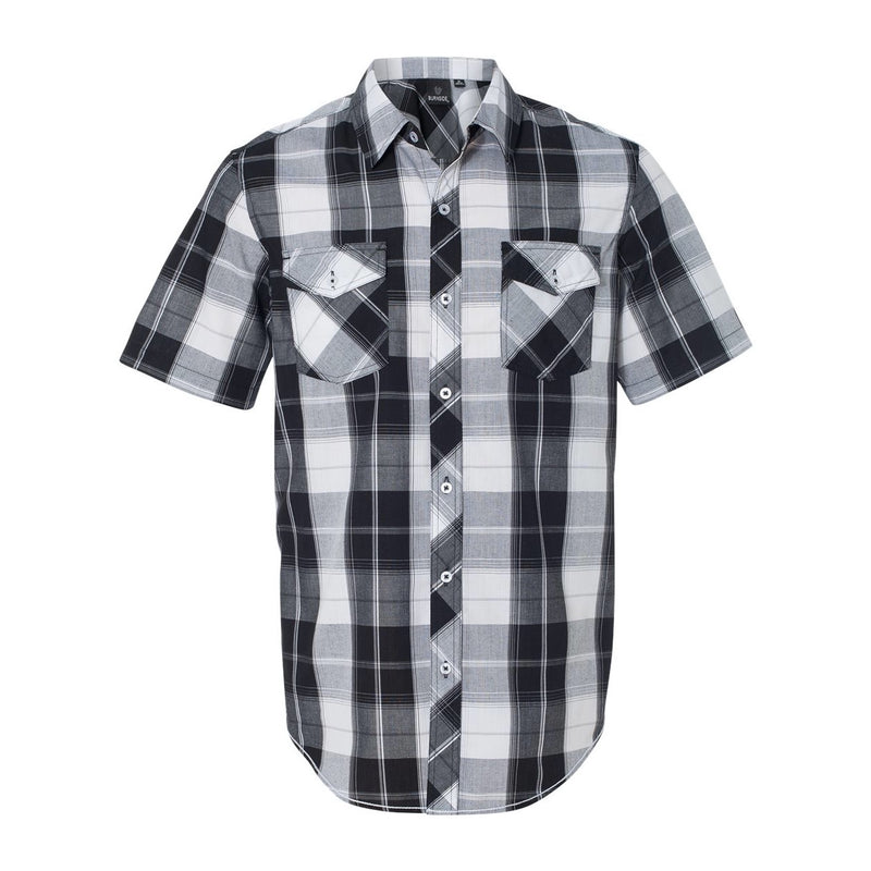 Burnside Short Sleeve Plaid Shirt