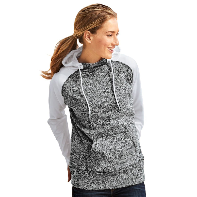 J. America Women’s Colorblocked Cosmic Fleece Hooded Sweatshirt