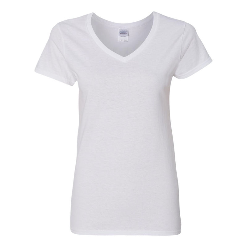 Gildan Heavy Cotton Women’s V-Neck T-Shirt