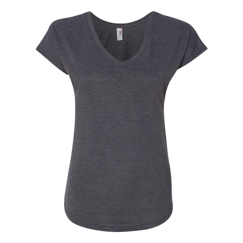 Anvil Women’s Triblend V-Neck T-Shirt