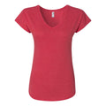 Anvil Women’s Triblend V-Neck T-Shirt