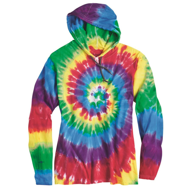 Dyenomite Tie Dye Hooded Pullover T-Shirt