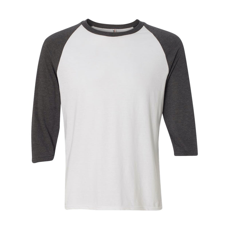 Anvil Triblend Raglan Three-Quarter Sleeve T-Shirt