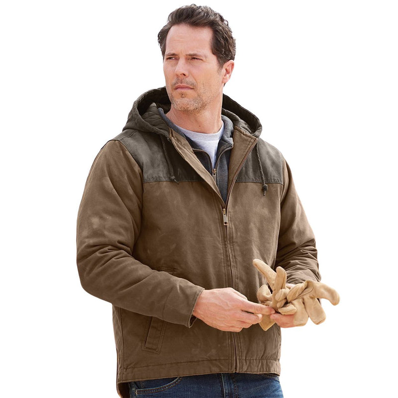 DRI DUCK Terrain Boulder Cloth Hooded Jacket