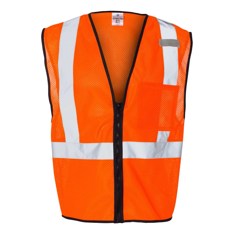 ML Kishigo Class 2 Economy Vest with Zippered Front