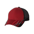 Outdoor Cap Flame Mesh-Back Cap