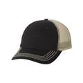 Mega Cap Washed Twill Trucker Cap