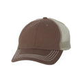 Mega Cap Washed Twill Trucker Cap