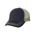 Mega Cap Washed Twill Trucker Cap