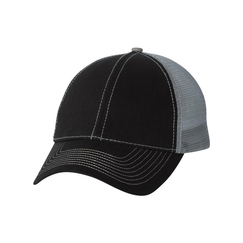 Mega Cap Twill-Front Trucker Cap