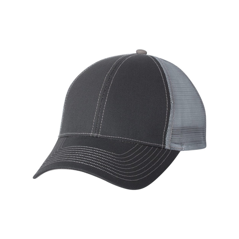 Mega Cap Twill-Front Trucker Cap