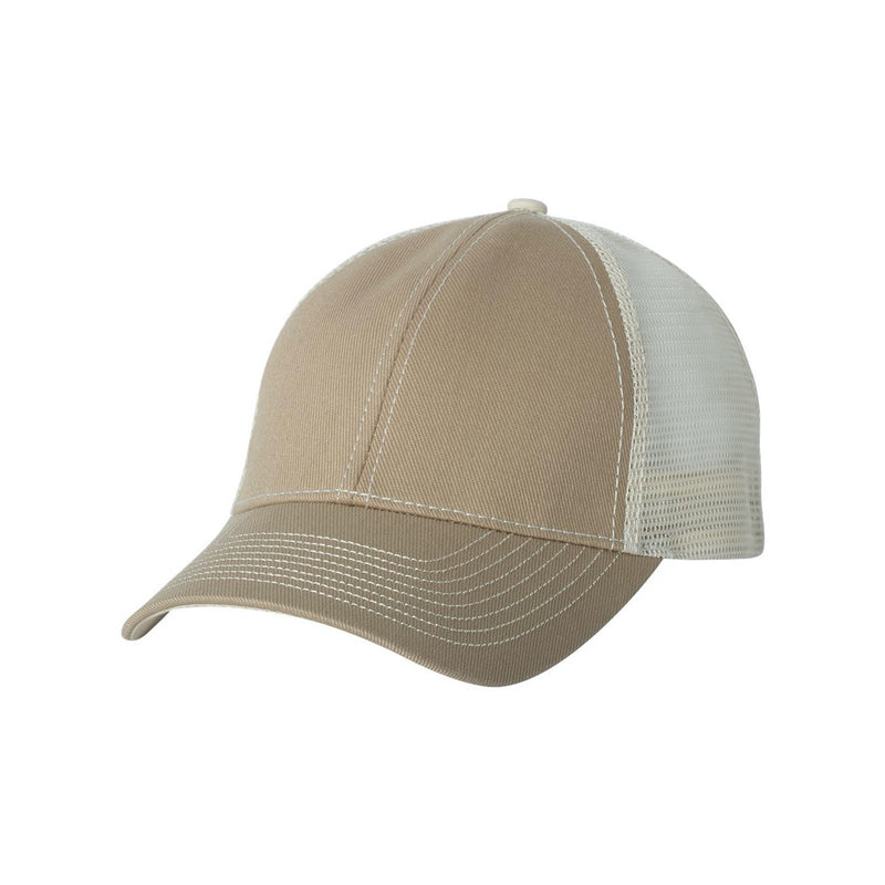 Mega Cap Twill-Front Trucker Cap