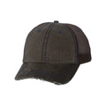 Mega Cap Herringbone Trucker Cap