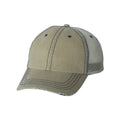 Mega Cap Herringbone Trucker Cap