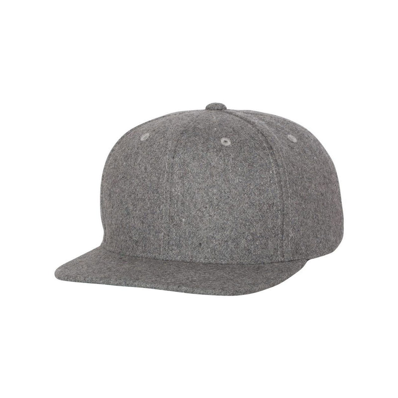 Yupoong Classics Melton Wool Blend Snapback Cap