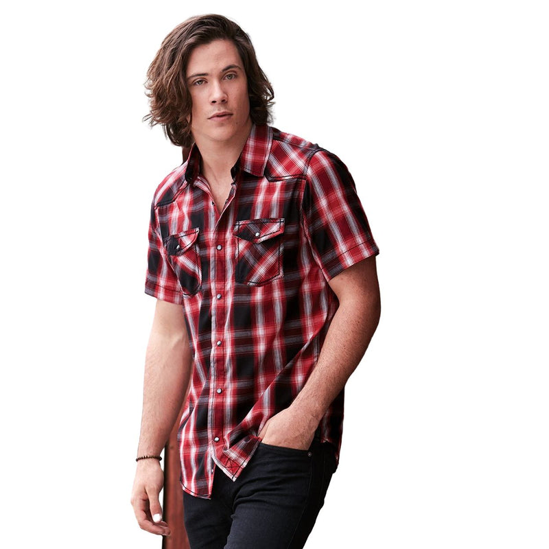 Burnside Short Sleeve Western Shirt