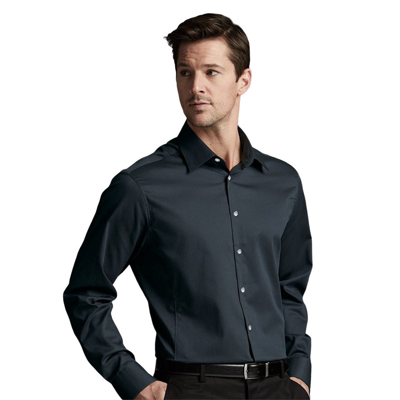 Calvin Klein Slim Fit Non-Iron Dobby Pindot Shirt