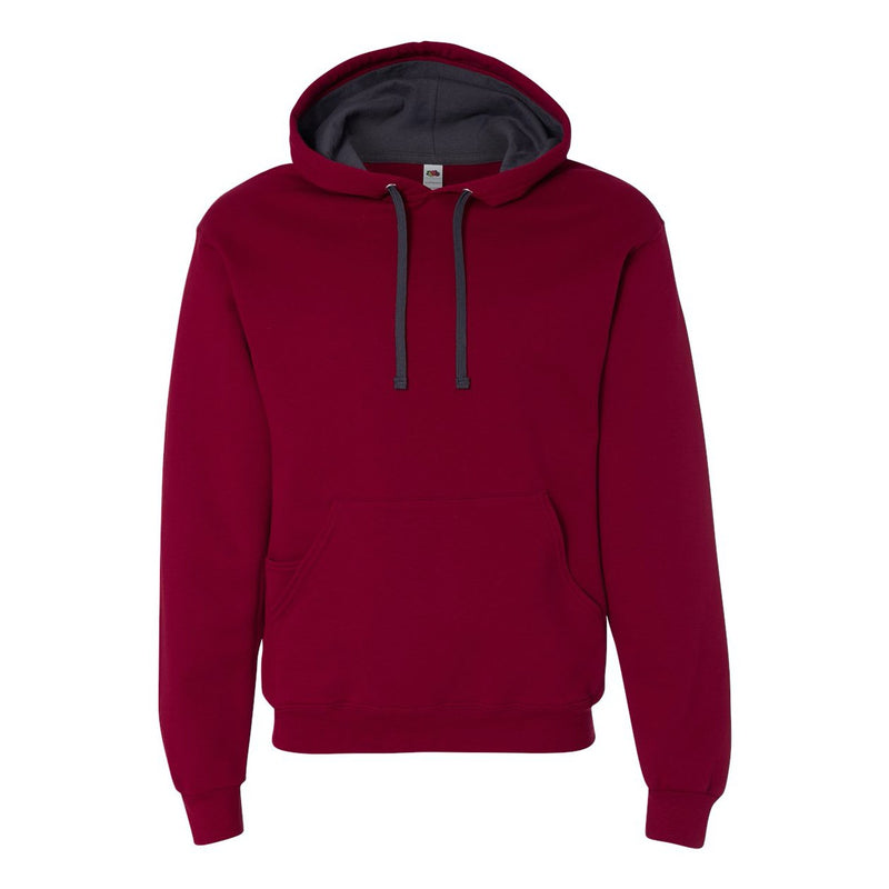 Fruit of the Loom Sofspun Hooded Pullover Sweatshirt