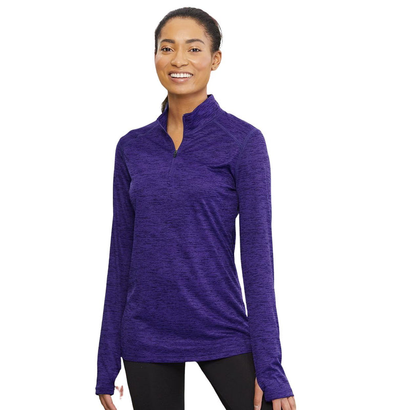 Badger Women’s Tonal Blend Quarter-Zip Pullover