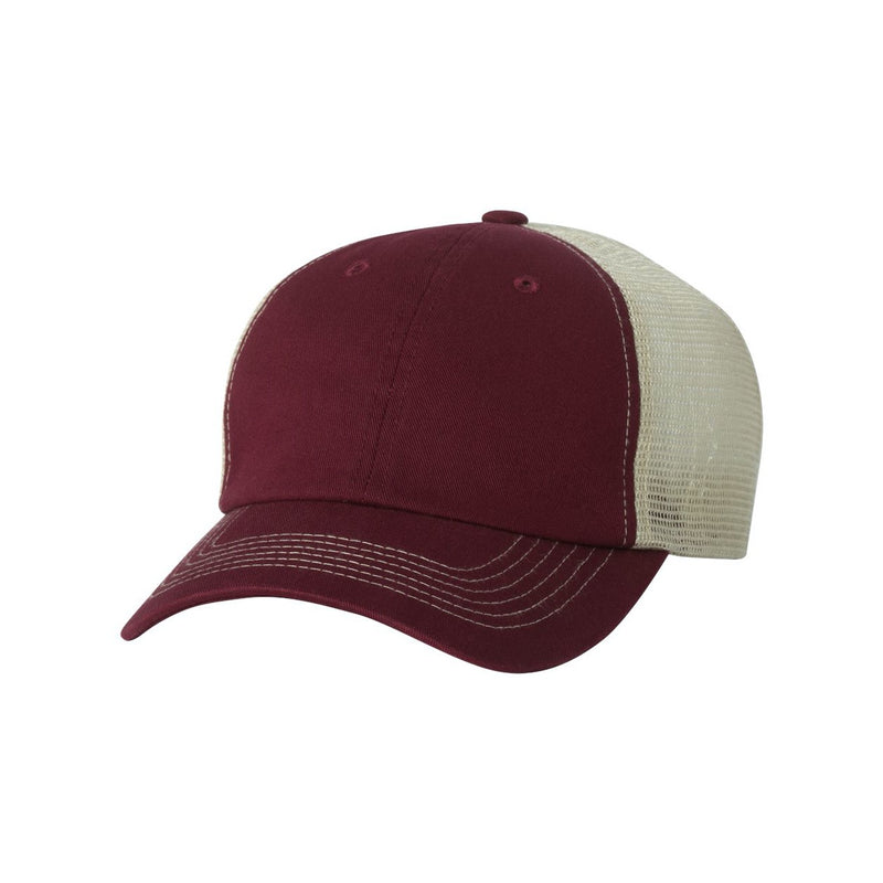 Sportsman Contrast-Stitch Mesh-Back Cap