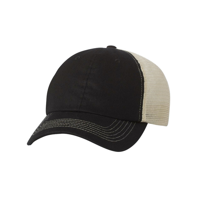 Sportsman Contrast-Stitch Mesh-Back Cap