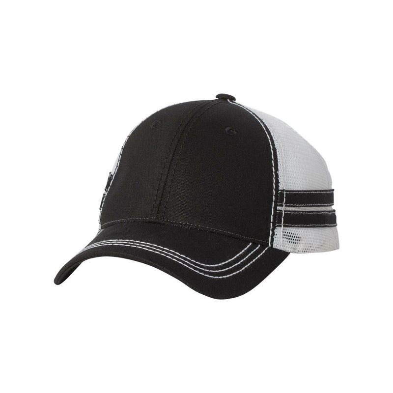 Sportsman Striped Trucker Cap