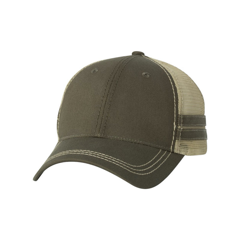 Sportsman Striped Trucker Cap