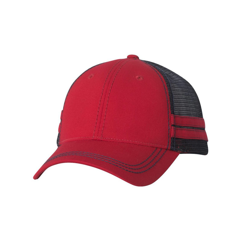 Sportsman Striped Trucker Cap