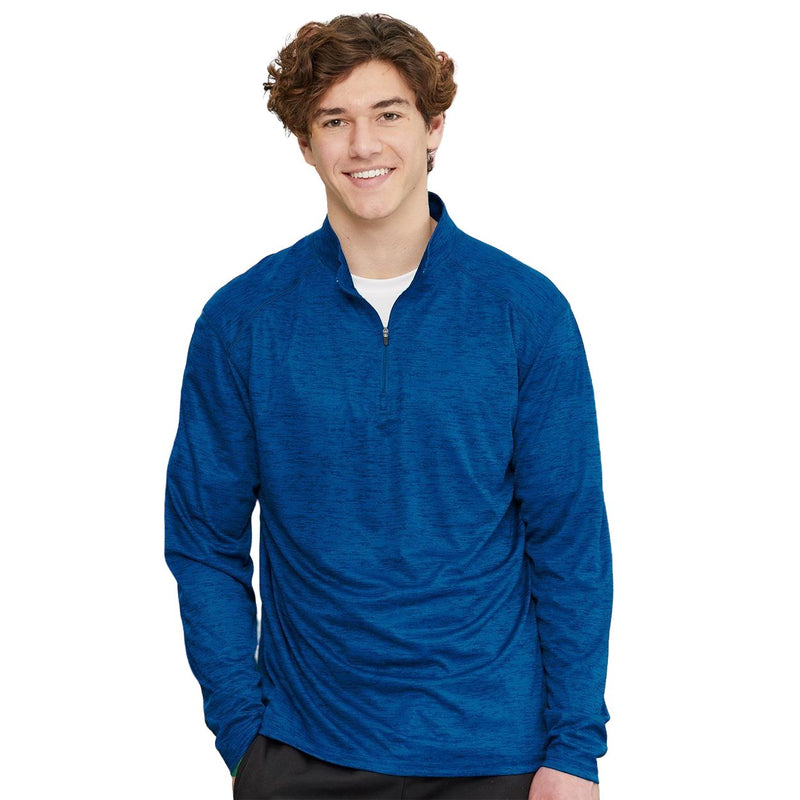 Badger Tonal Blend Quarter-Zip Pullover