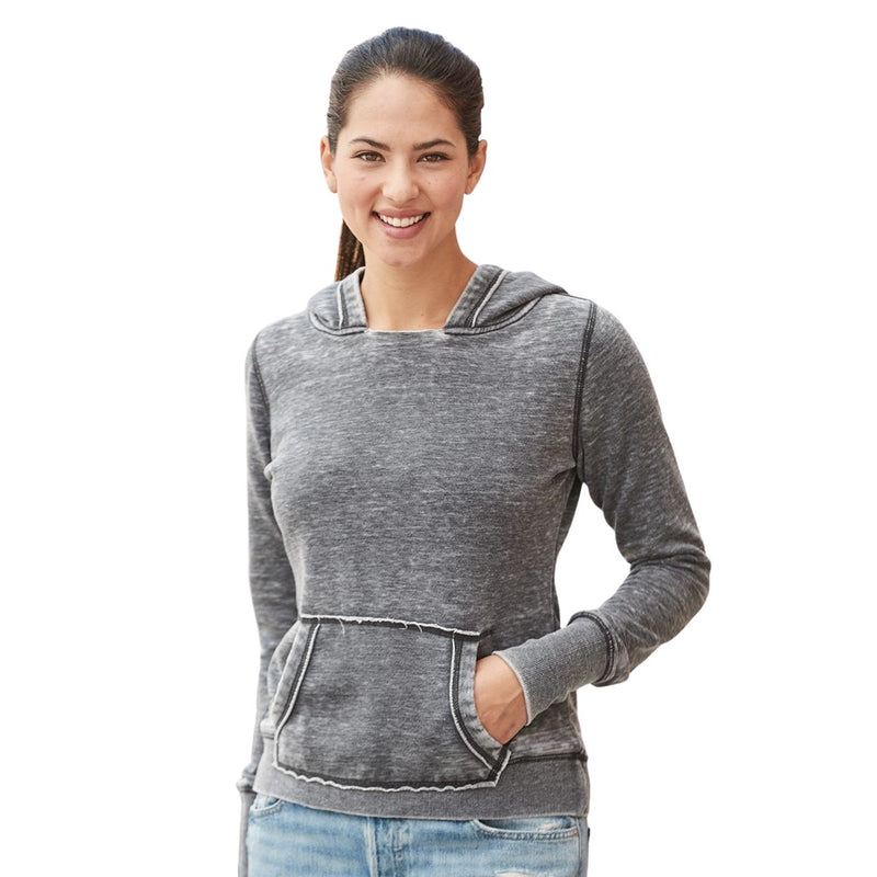 J. America Women's Zen Fleece Hooded Sweatshirt