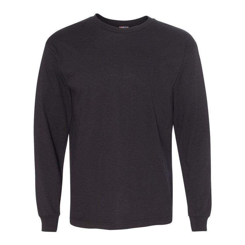 Bayside USA-Made 100% Cotton Long Sleeve T-Shirt