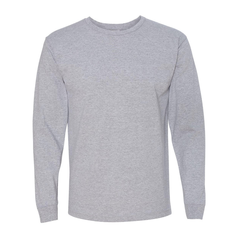 Bayside USA-Made 100% Cotton Long Sleeve T-Shirt