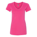 Next Level Women's Sueded Short Sleeve V