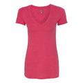 Next Level Women’s Triblend Short Sleeve Deep V