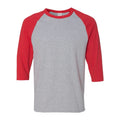 Gildan Heavy Cotton Raglan Three-Quarter Sleeve T-Shirt