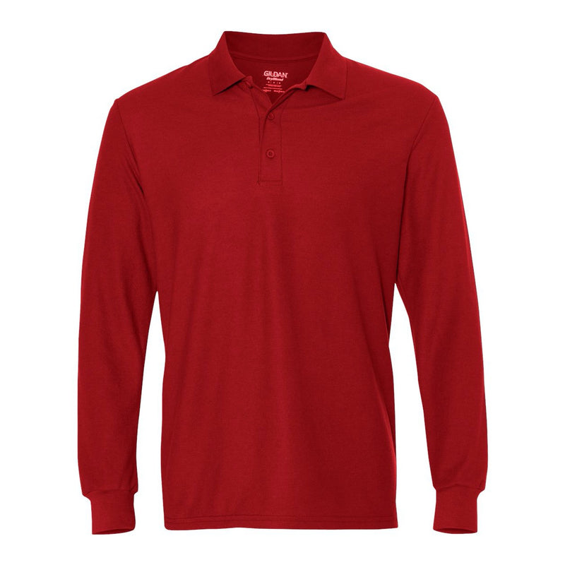 Gildan DryBlend Double Piqué Long Sleeve Sport Shirt