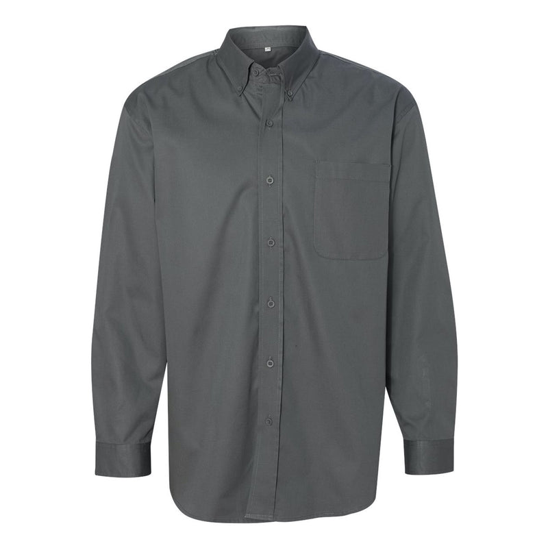 FeatherLite Long Sleeve Stain-Resistant Twill Shirt