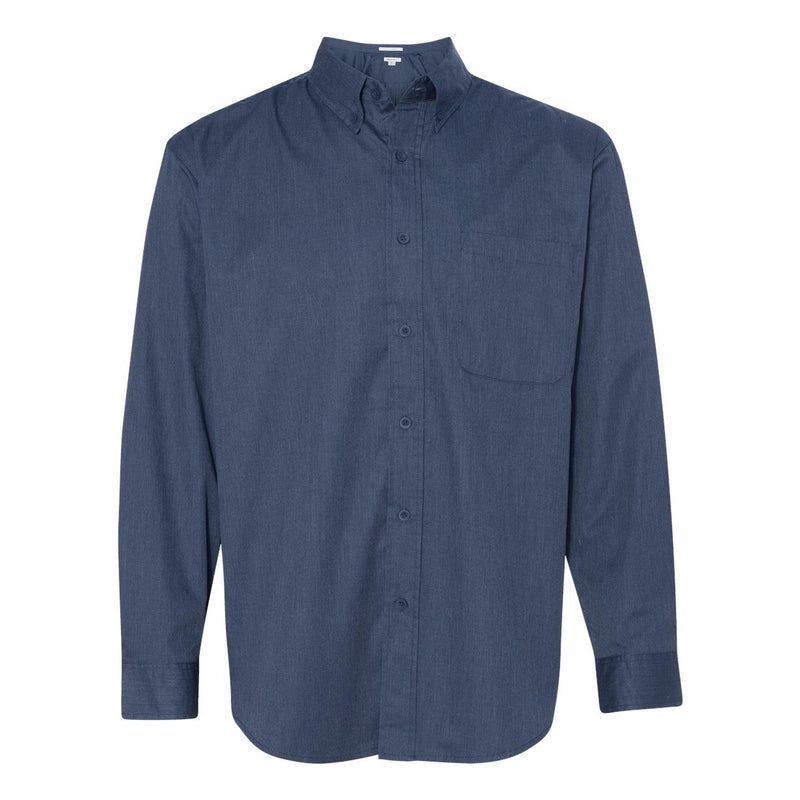 FeatherLite Long Sleeve Stain-Resistant Twill Shirt