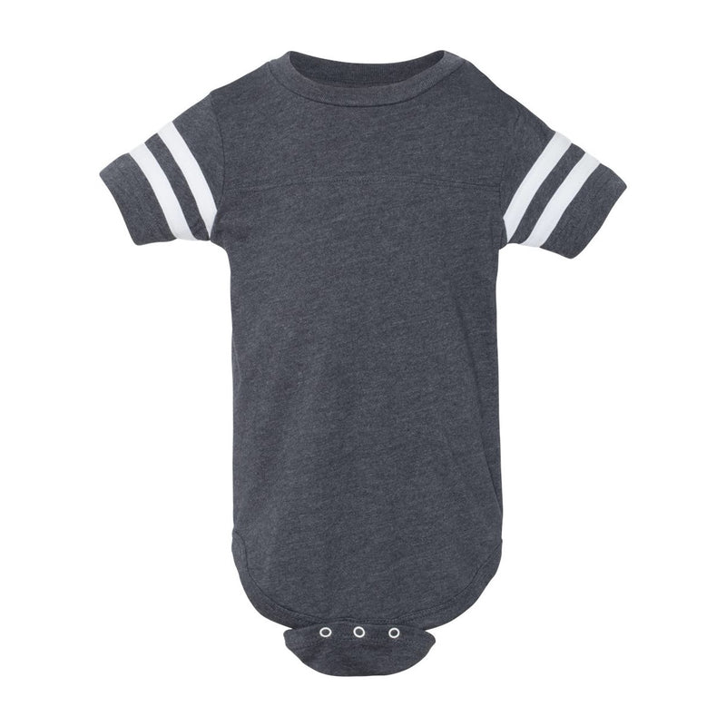 Rabbit Skins Infant Football Fine Jersey Bodysuit