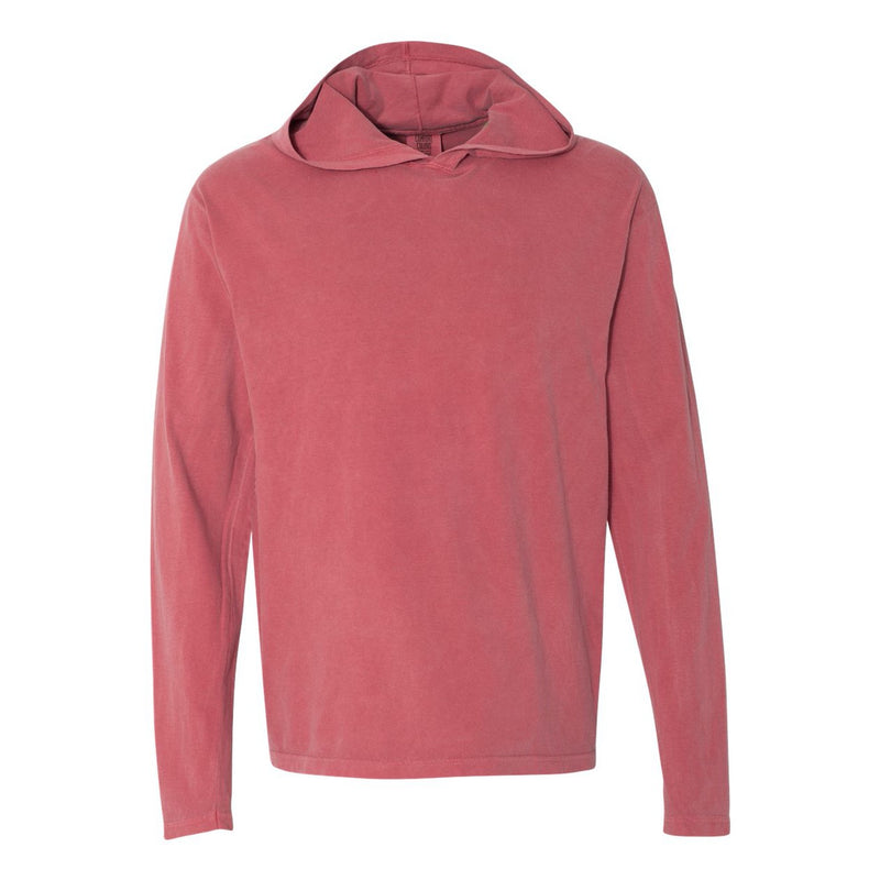 Comfort Colors Garment-Dyed Heavyweight Hooded Long Sleeve T-Shirt