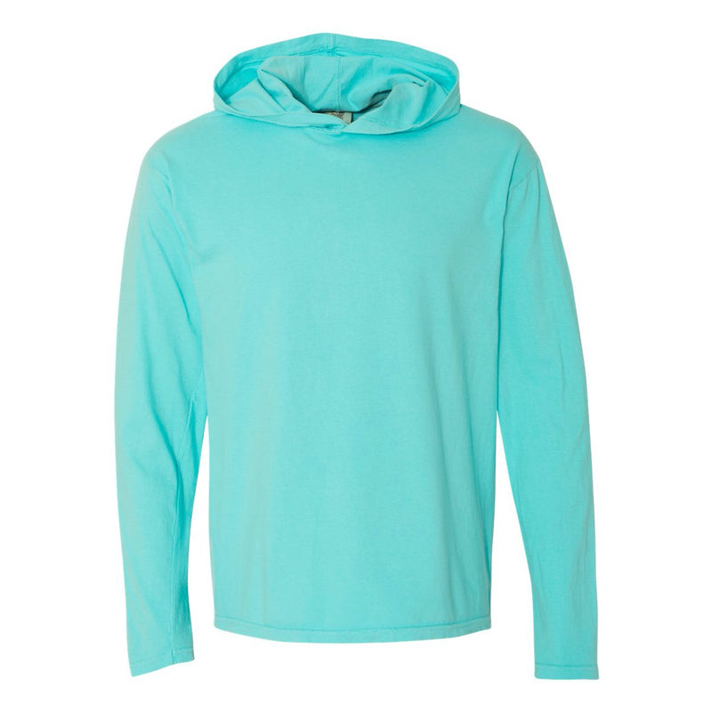 Comfort Colors Garment-Dyed Heavyweight Hooded Long Sleeve T-Shirt