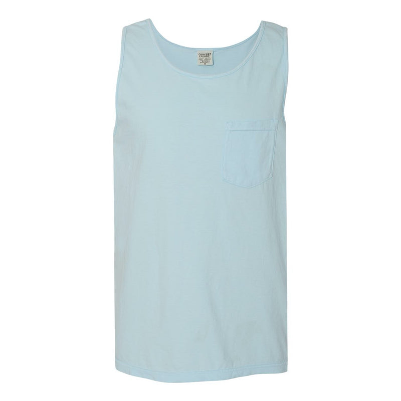 Comfort Colors Garment-Dyed Heavyweight Pocket Tank Top