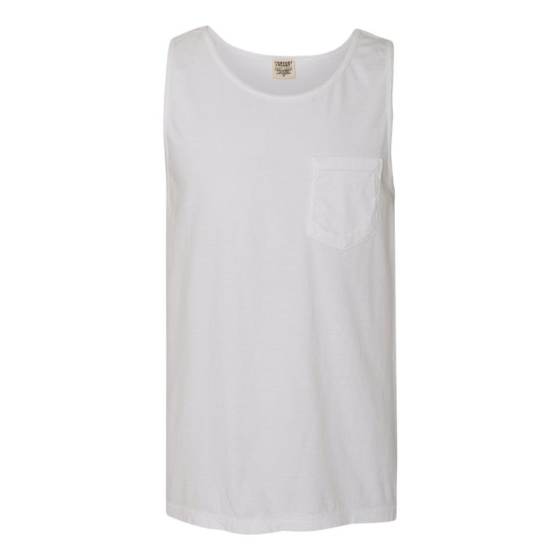 Comfort Colors Garment-Dyed Heavyweight Pocket Tank Top