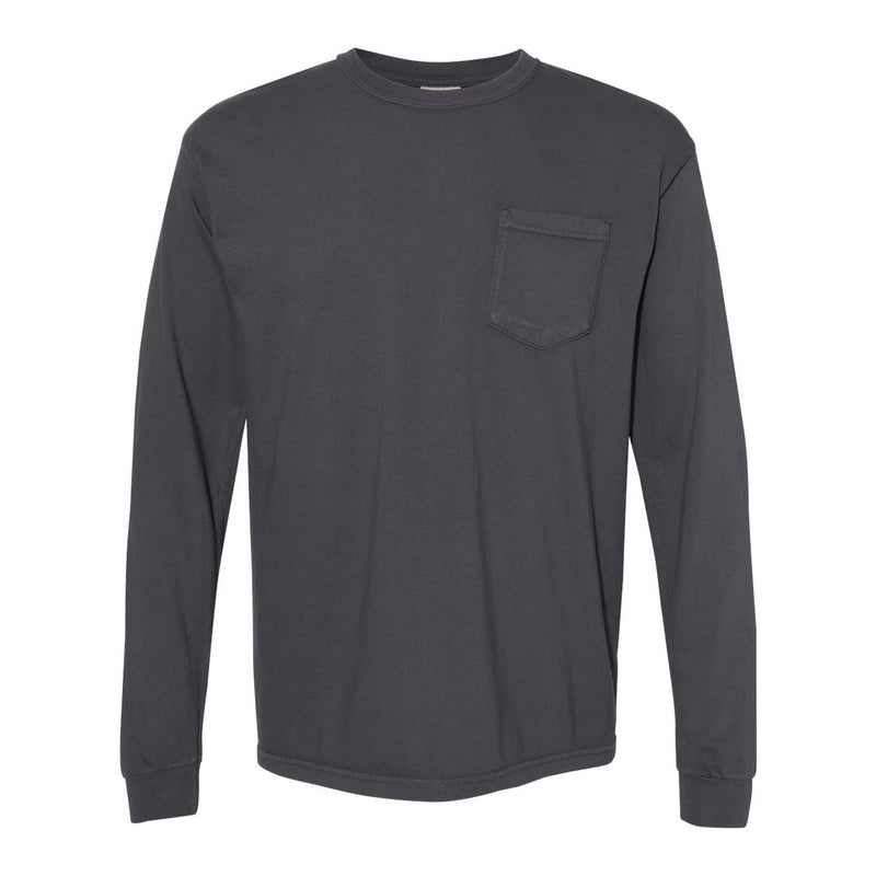 Comfort Colors Garment-Dyed Heavyweight Long Sleeve Pocket T-Shirt