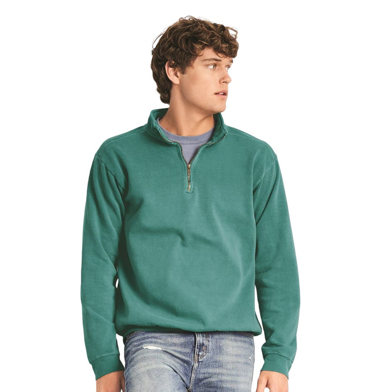 Comfort Colors Garment-Dyed Quarter Zip Sweatshirt