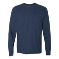 Comfort Colors Garment-Dyed Heavyweight Long Sleeve Pocket T-Shirt