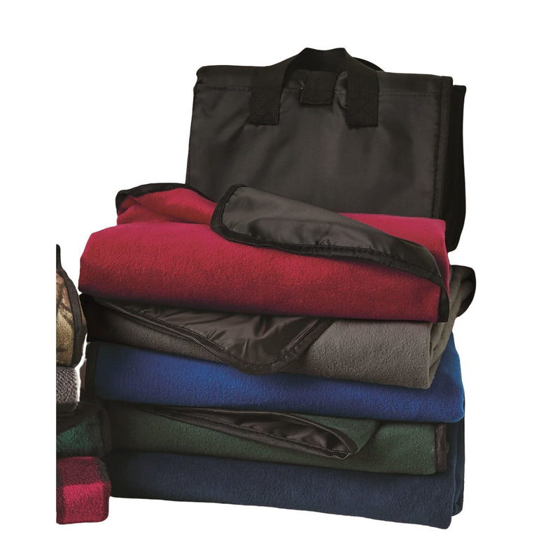 Alpine Fleece Polyester/Nylon Picnic Blanket