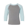 Next Level Youth CVC Three-Quarter Sleeve Raglan