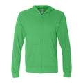 Next Level Sueded Long Sleeve Hooded Full Zip