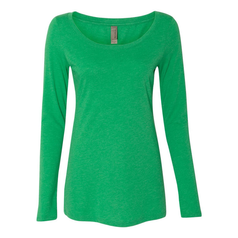 Next Level Women’s Triblend Long Sleeve Scoop